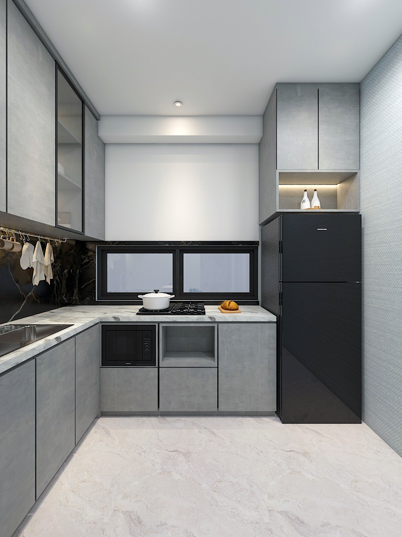 Interior Rumah Modern Pagesangan - Desain Interior Surabaya